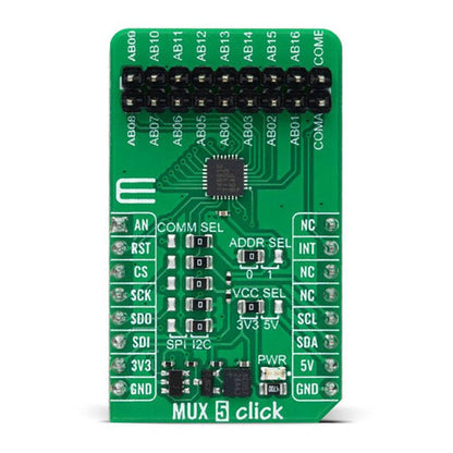 Mikroelektronika d.o.o. MIKROE-5423 MUX 5 Click Board - The Debug Store UK