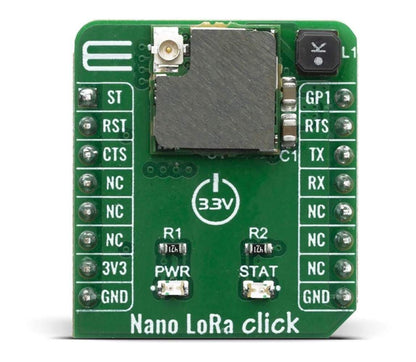 Mikroelektronika d.o.o. MIKROE-4091 Nano LoRa Click Board - The Debug Store UK