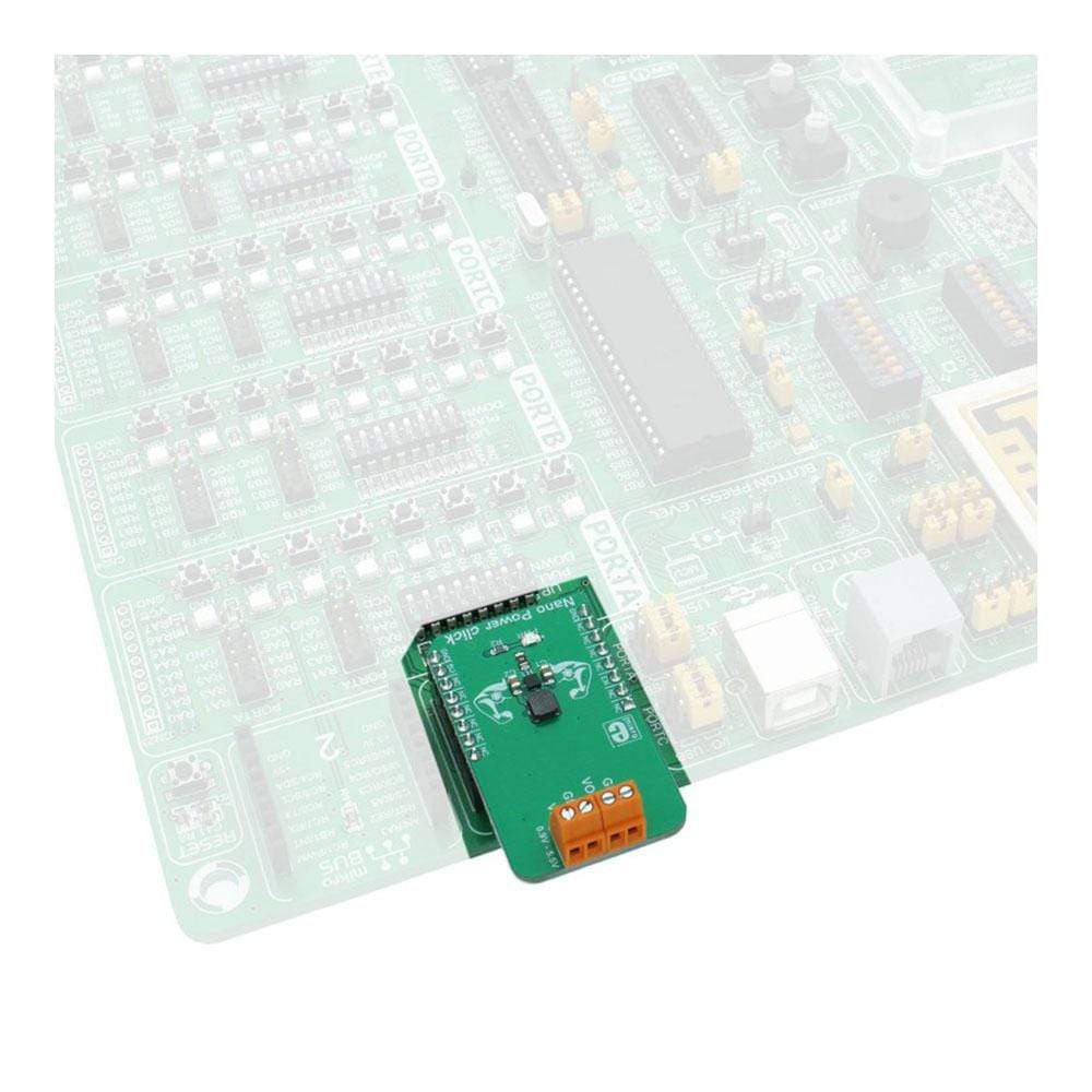 Mikroelektronika d.o.o. MIKROE-3035 Nano Power Click Board - The Debug Store UK
