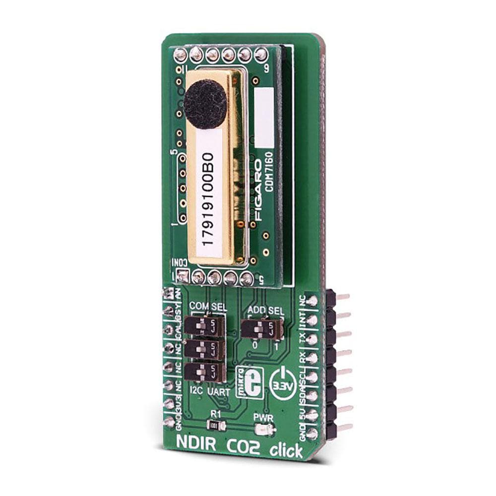 Mikroelektronika d.o.o. MIKROE-3134 NDIR CO2 Click Board - The Debug Store UK