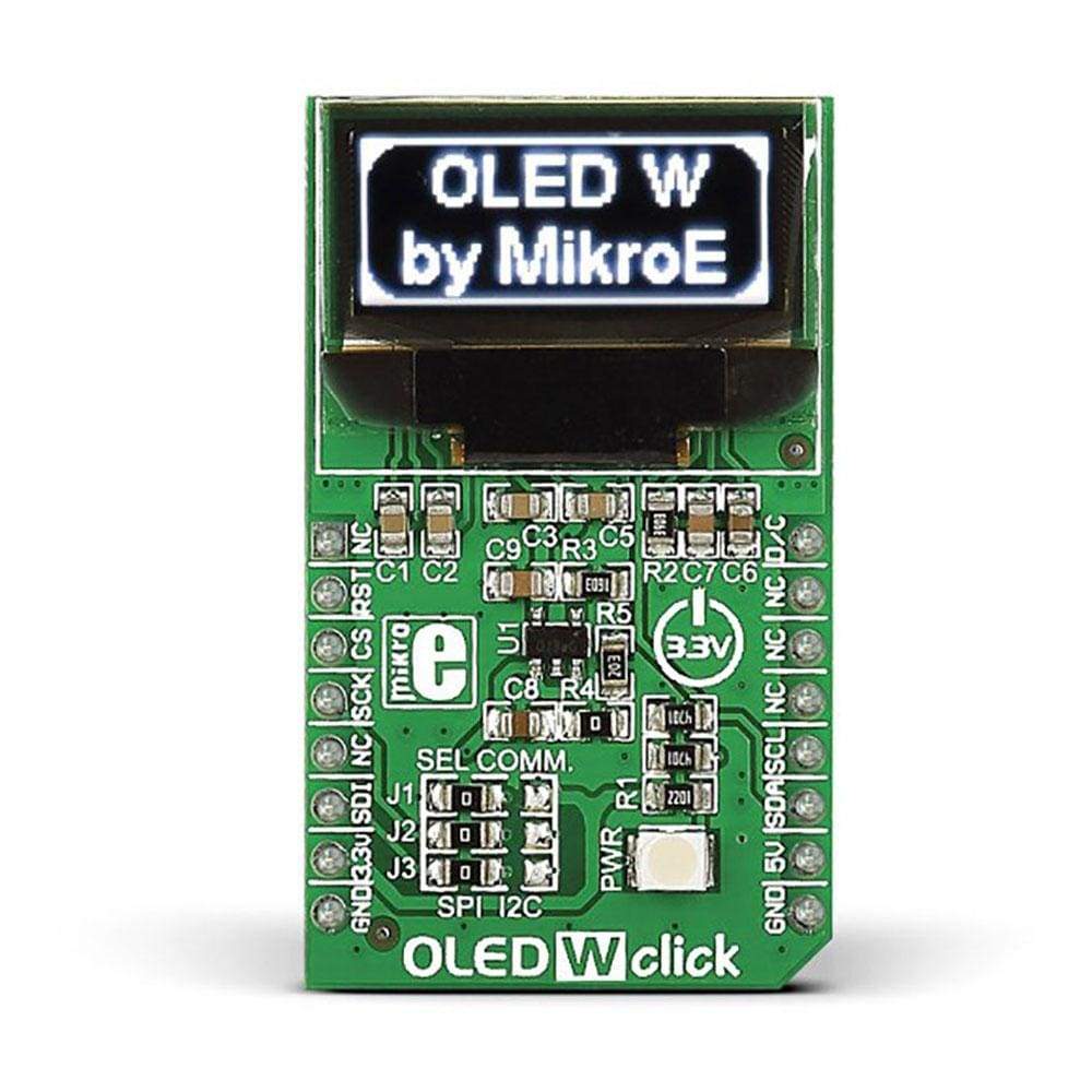 Mikroelektronika d.o.o. MIKROE-1649 OLED W Click Board - The Debug Store UK