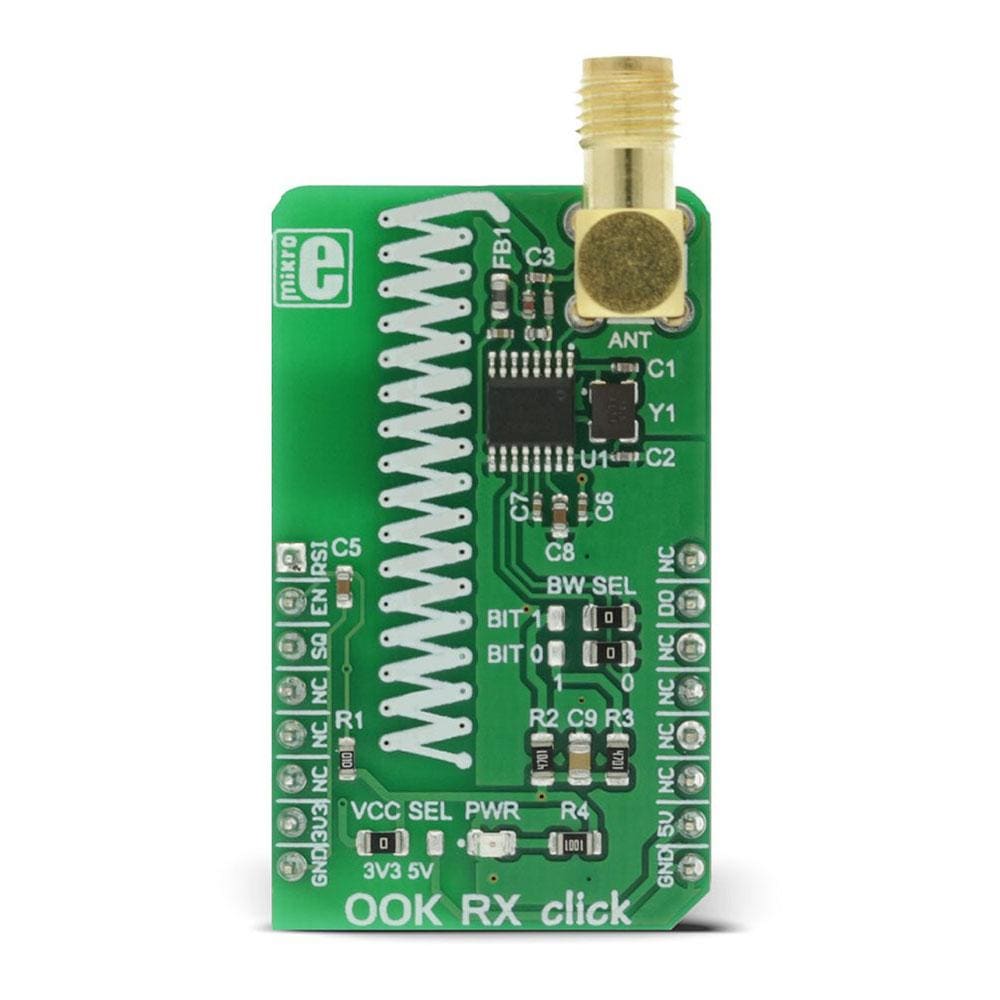 Mikroelektronika d.o.o. MIKROE-2902 OOK RX Click Board - The Debug Store UK