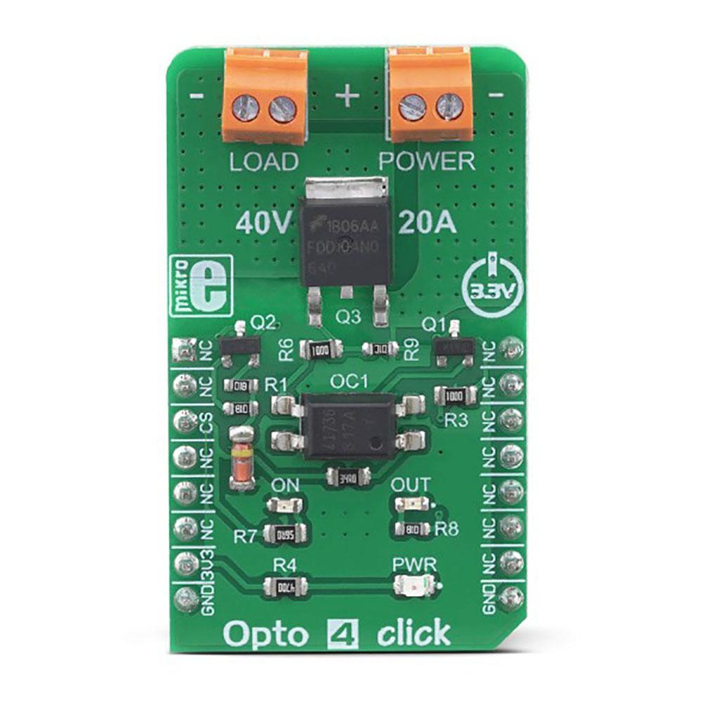 Mikroelektronika d.o.o. MIKROE-3337 Opto 4 Click Board - The Debug Store UK