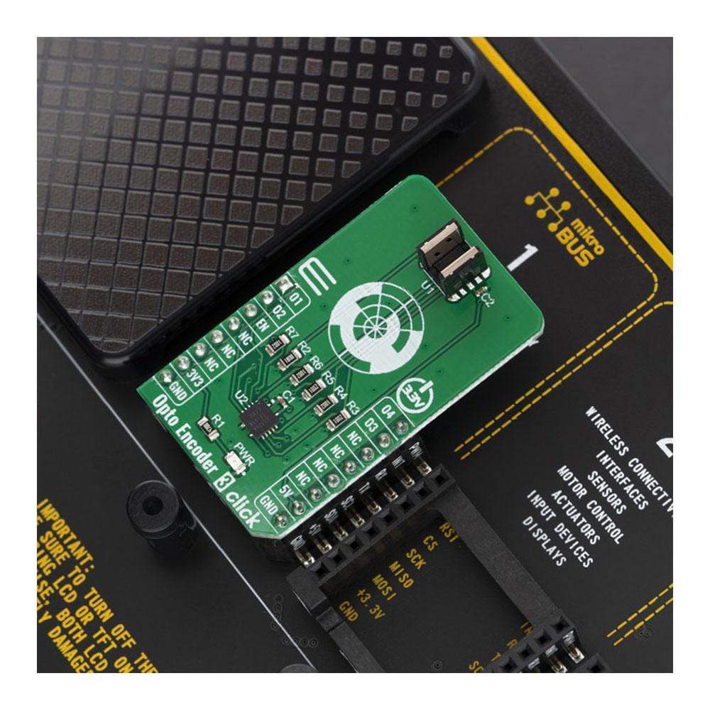 Mikroelektronika d.o.o. MIKROE-3710 Opto Encoder 3 Click Board - The Debug Store UK