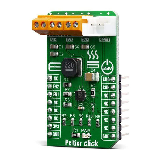 Mikroelektronika d.o.o. MIKROE-3814 Peltier Click Board - The Debug Store UK