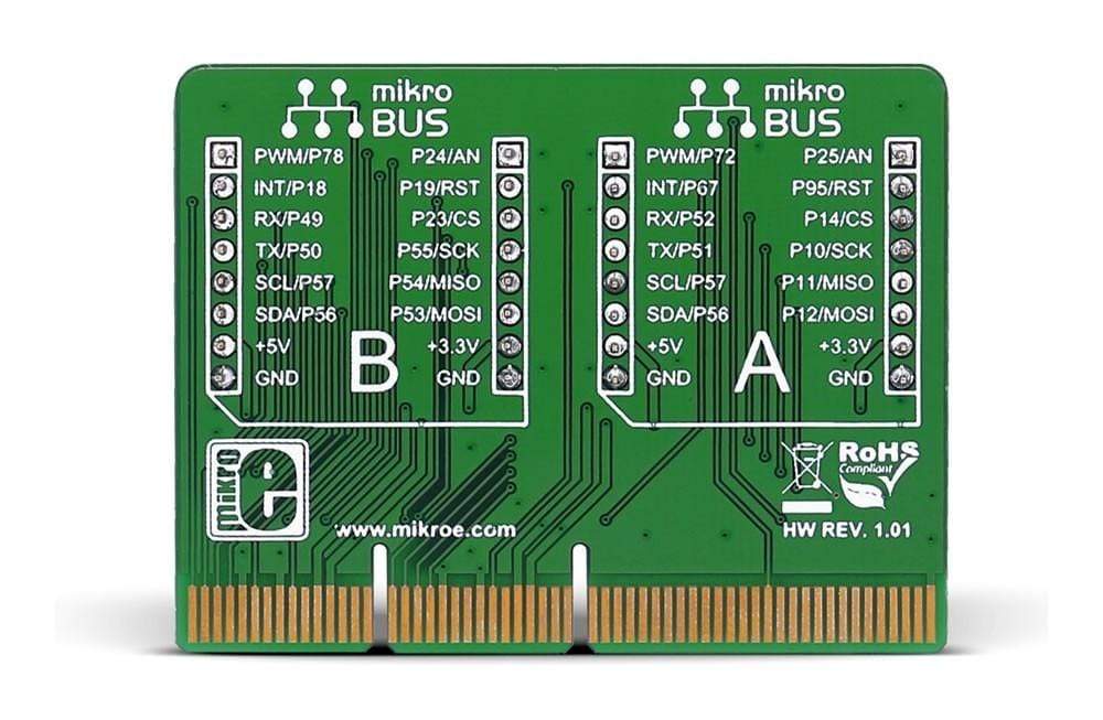 Mikroelektronika d.o.o. MIKROE-2578 PICtail Plus Click Board Adapter - The Debug Store UK