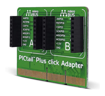 Mikroelektronika d.o.o. MIKROE-2578 PICtail Plus Click Board Adapter - The Debug Store UK