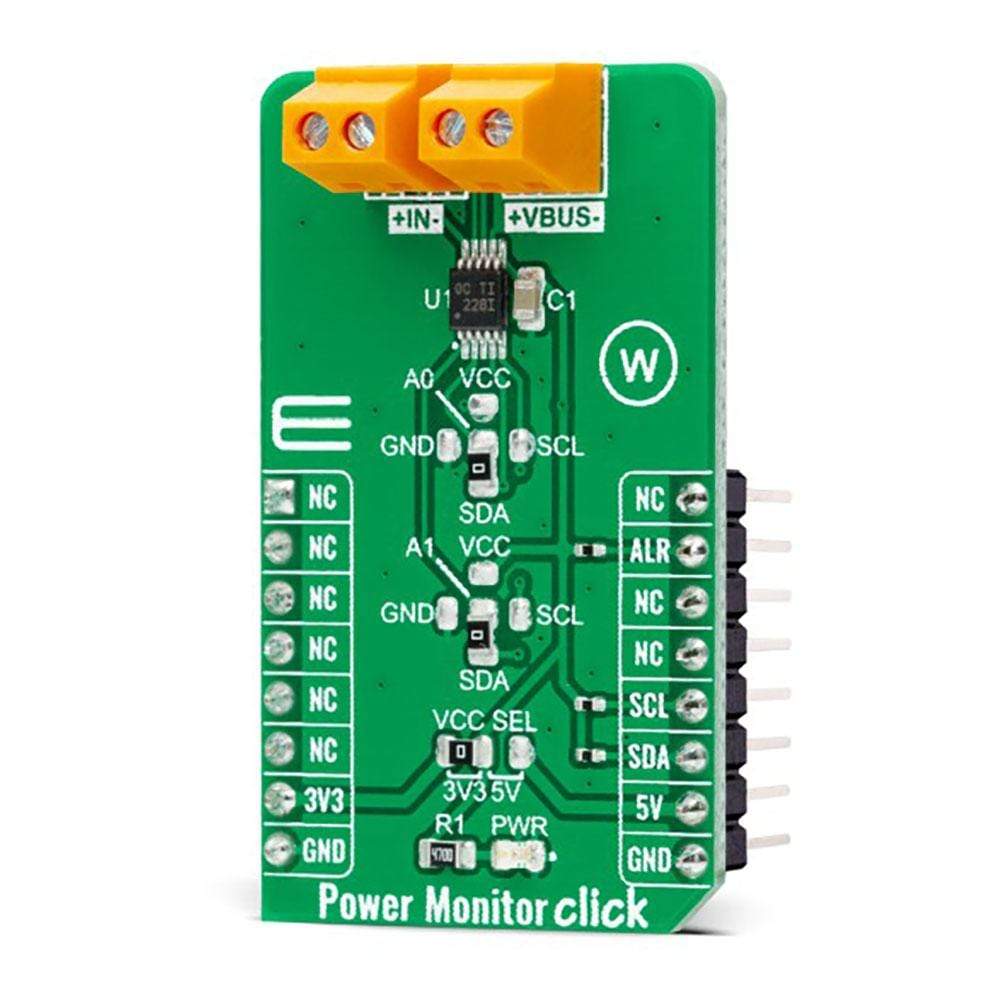 Mikroelektronika d.o.o. MIKROE-4810 Power Monitor Click Board - The Debug Store UK