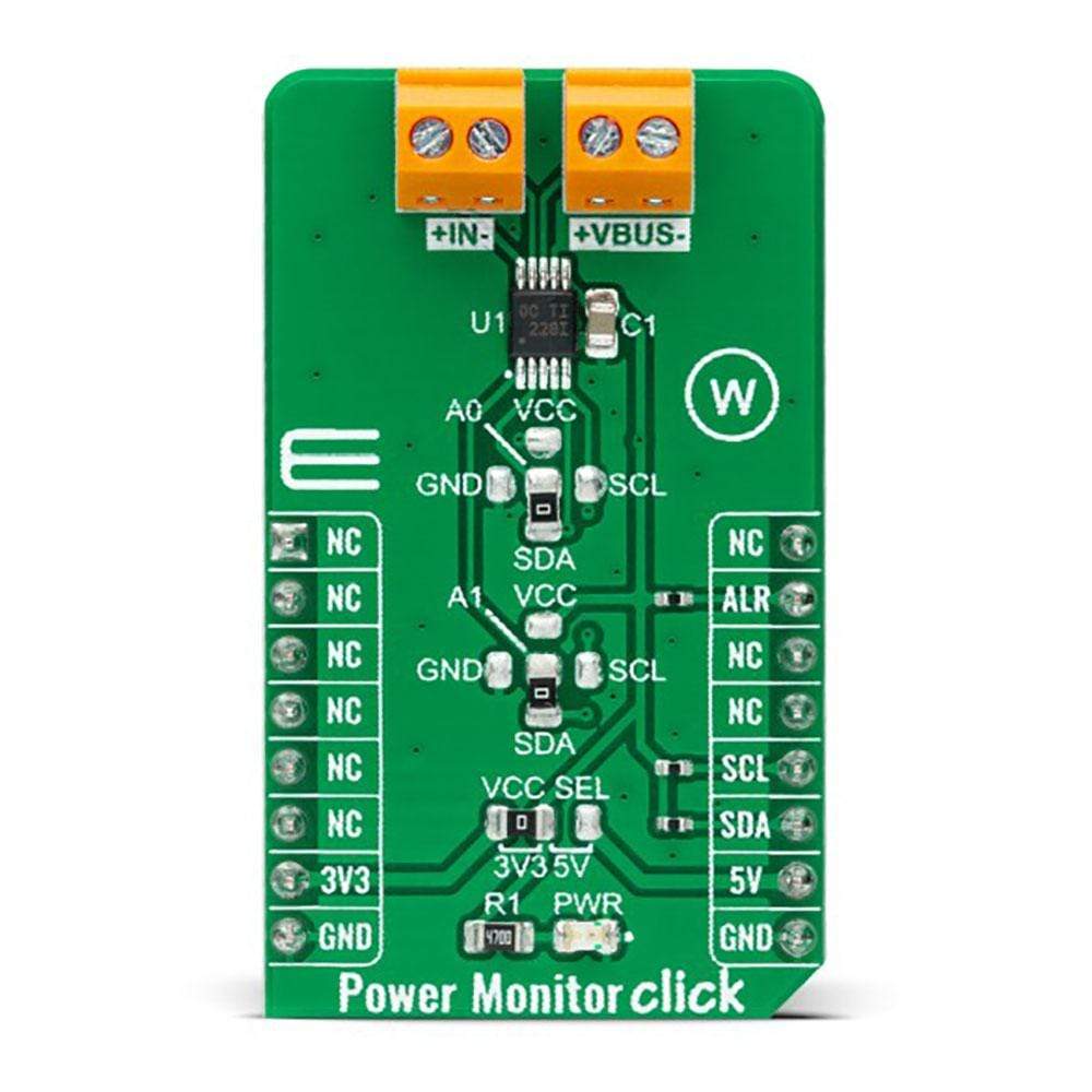 Mikroelektronika d.o.o. MIKROE-4810 Power Monitor Click Board - The Debug Store UK