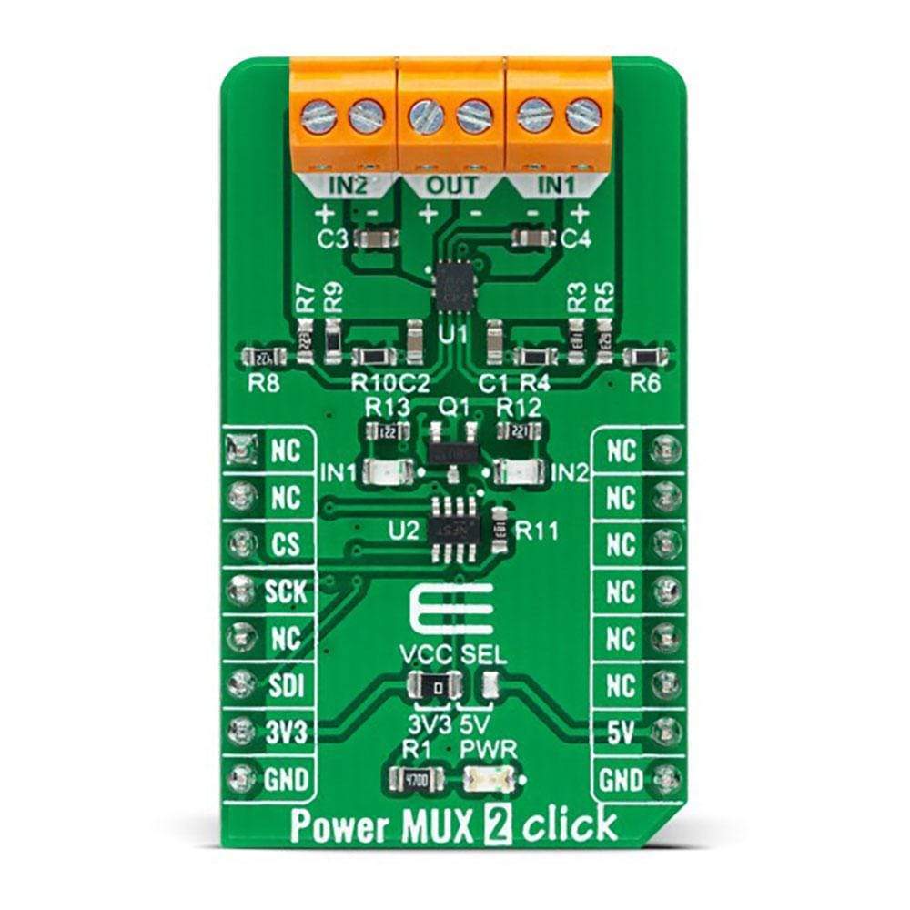 Mikroelektronika d.o.o. MIKROE-4575 Power MUX 2 Click Board - The Debug Store UK