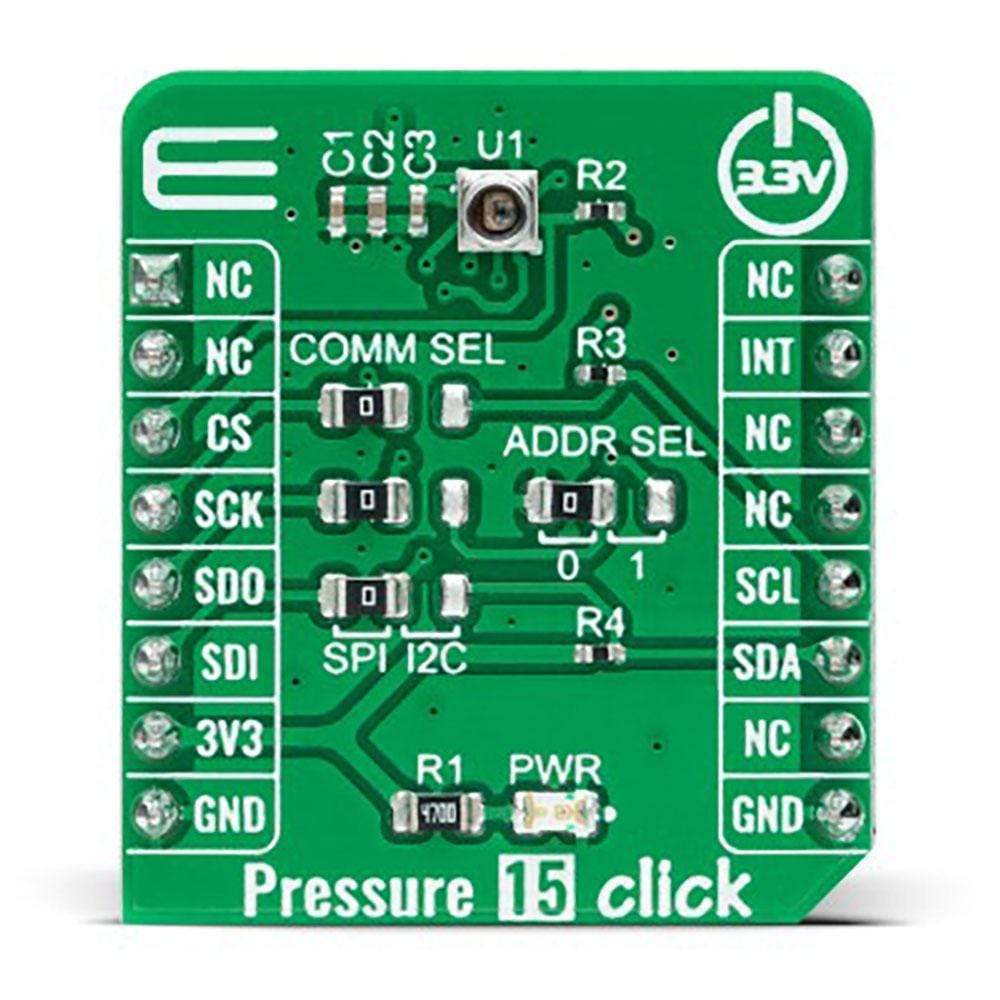 Mikroelektronika d.o.o. MIKROE-4747 Pressure 15 Click Board - The Debug Store UK