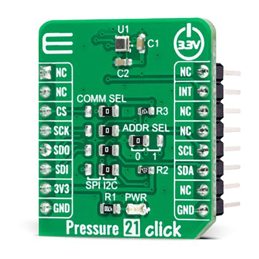 Mikroelektronika d.o.o. MIKROE-5274 Pressure 21 Click Board - The Debug Store UK