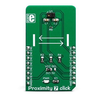 Mikroelektronika d.o.o. MIKROE-3330 Proximity 7 Click Board - The Debug Store UK