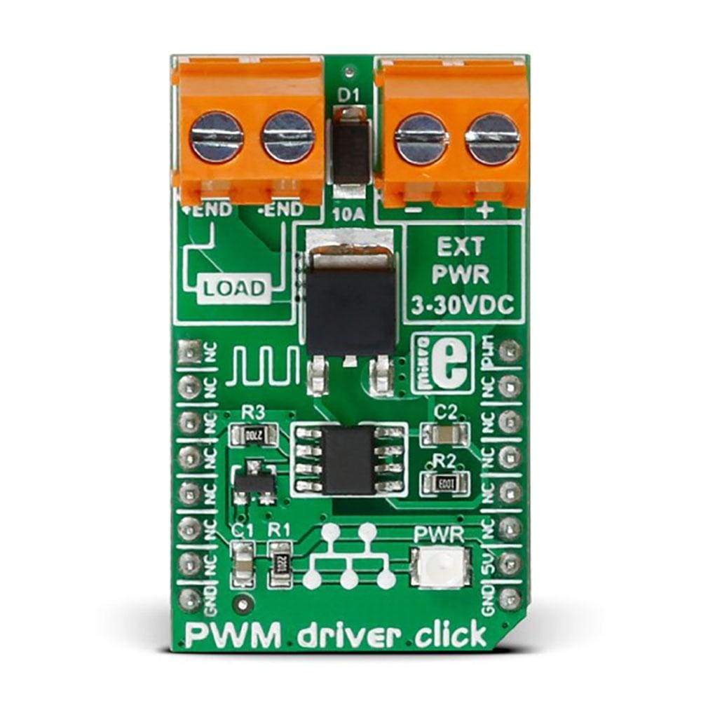 Mikroelektronika d.o.o. MIKROE-2272 PWM Driver Click Board - The Debug Store UK