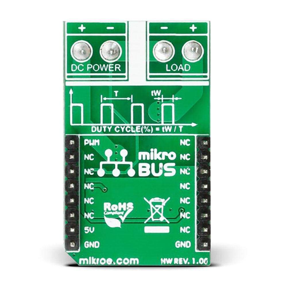 Mikroelektronika d.o.o. MIKROE-2272 PWM Driver Click Board - The Debug Store UK