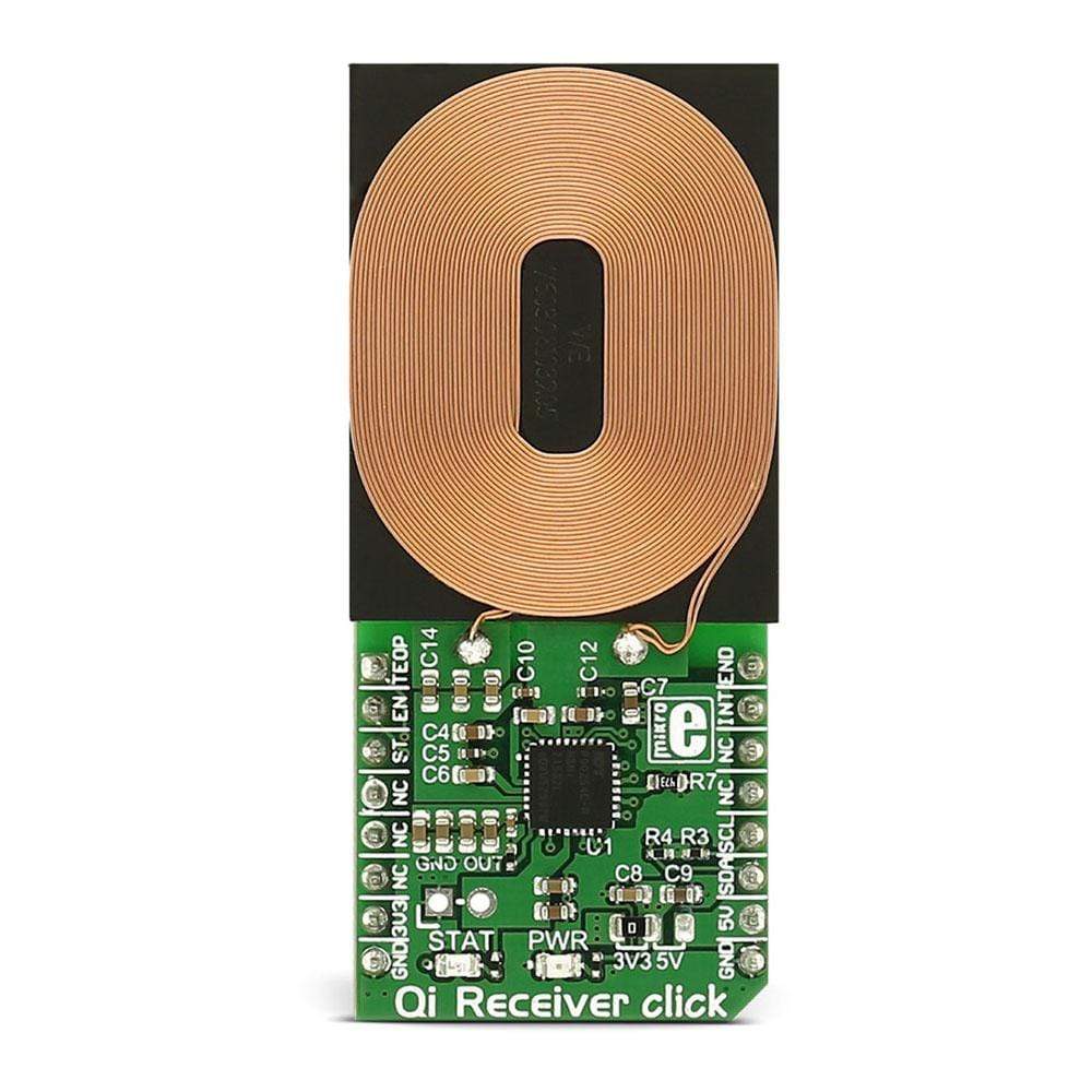 Mikroelektronika d.o.o. MIKROE-2799 Qi Receiver Click Board - The Debug Store UK