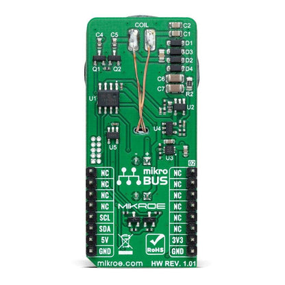Mikroelektronika d.o.o. MIKROE-4345 Qi RX Click Board - The Debug Store UK