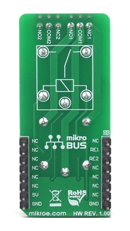 Mikroelektronika d.o.o. MIKROE-3357 Relay 3 Click Board - The Debug Store UK