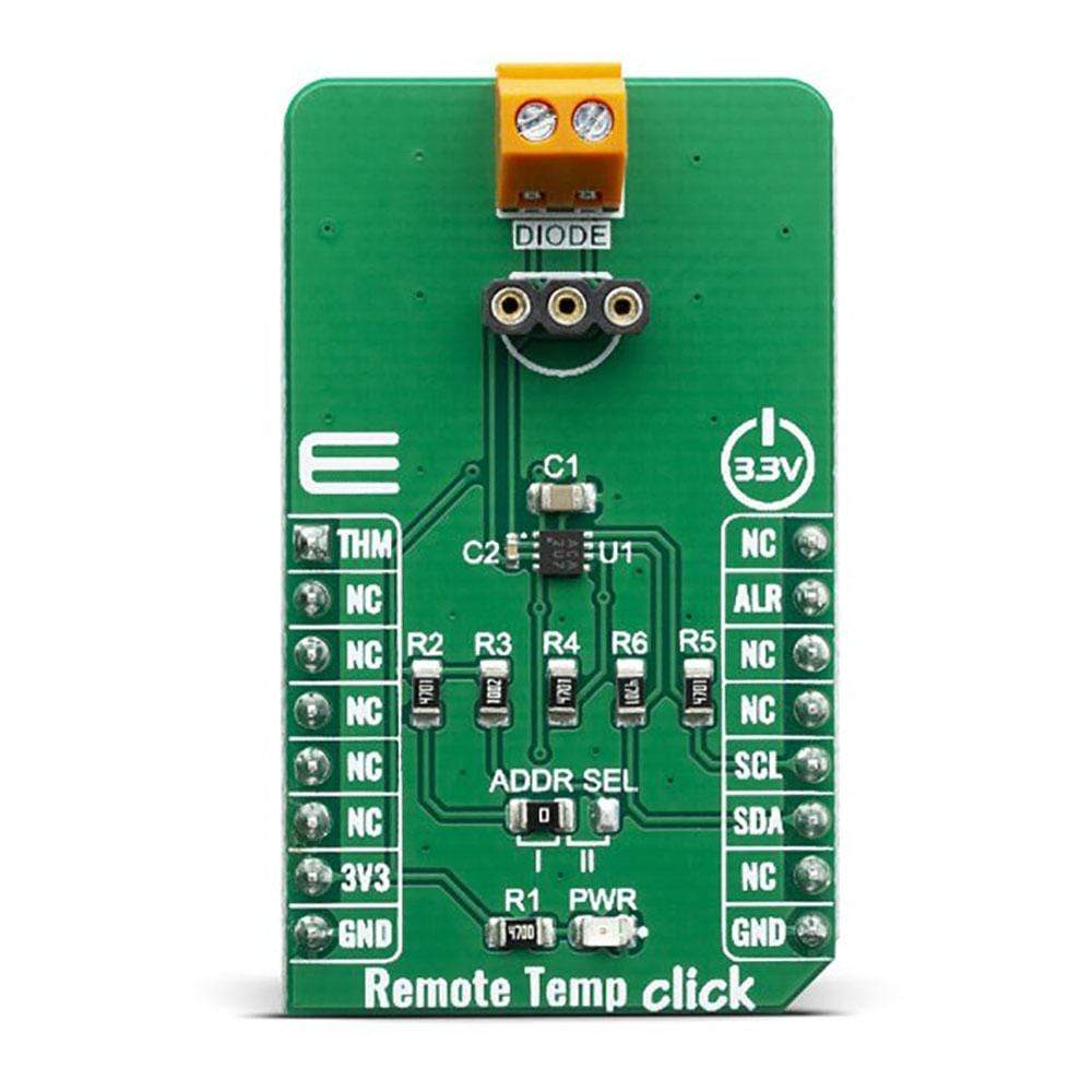 Mikroelektronika d.o.o. MIKROE-3685 Remote Temp Click Board - The Debug Store UK