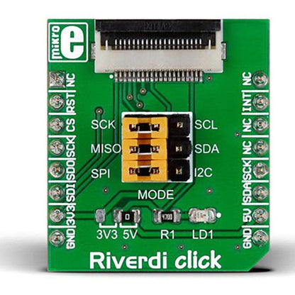 Mikroelektronika d.o.o. MIKROE-2100 Riverdi Click Board - The Debug Store UK