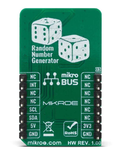 Mikroelektronika d.o.o. MIKROE-4090 RNG Click Board - The Debug Store UK