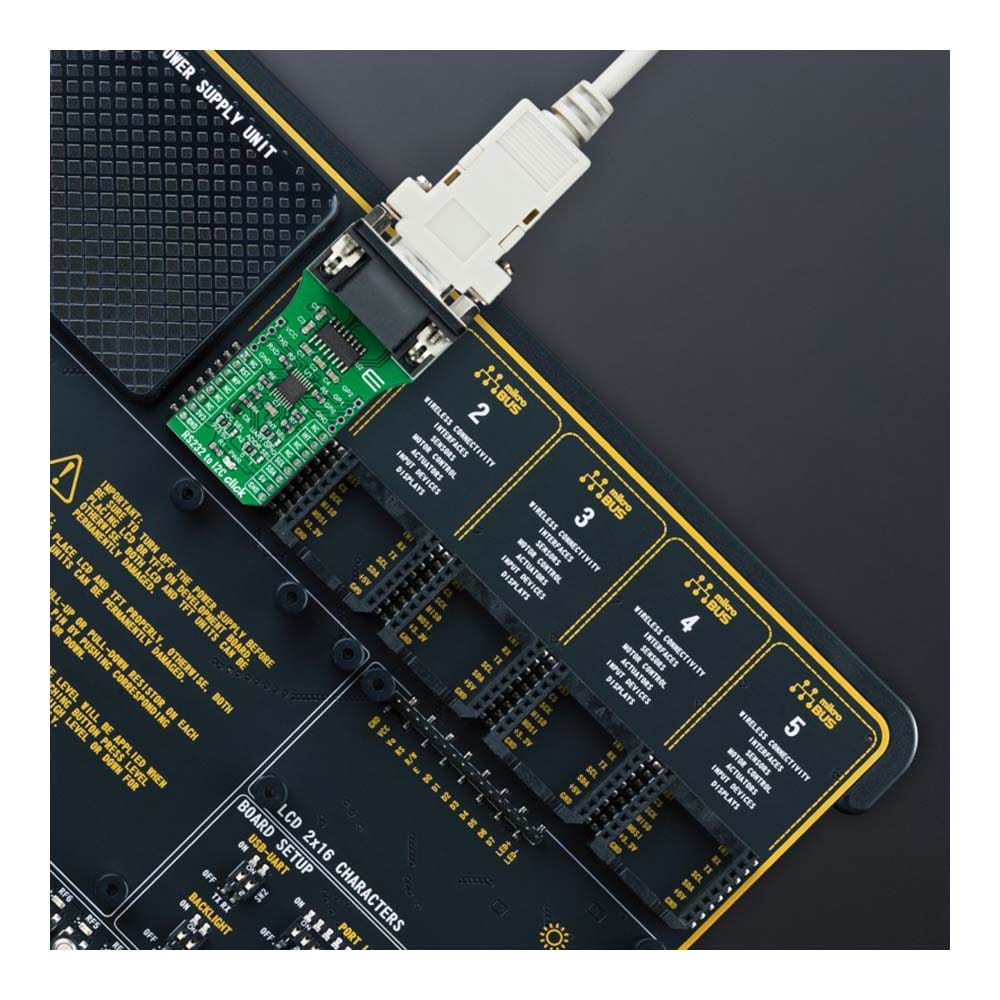 Mikroelektronika d.o.o. MIKROE-5056 RS232 to I2C Click Board - The Debug Store UK