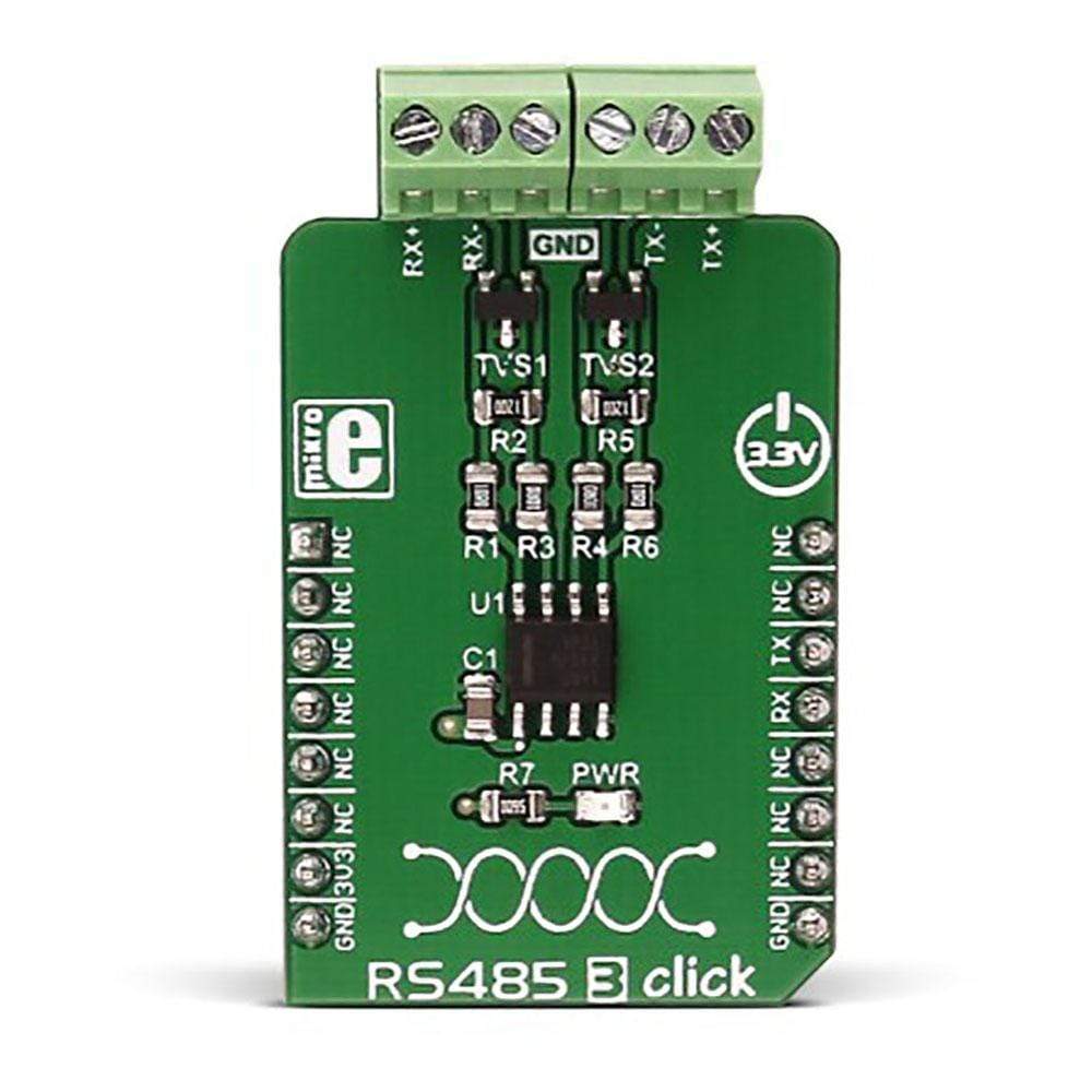 Mikroelektronika d.o.o. MIKROE-2821 RS485 3 Click Board - The Debug Store UK