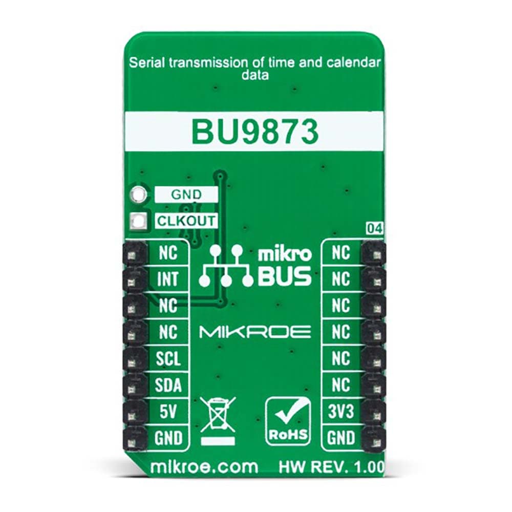 Mikroelektronika d.o.o. MIKROE-5083 RTC 16 Click Board - The Debug Store UK