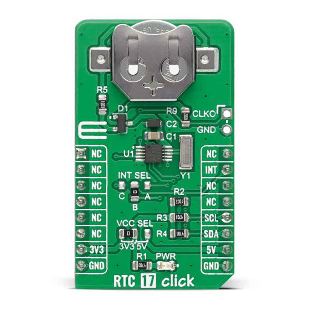 Mikroelektronika d.o.o. MIKROE-5129 RTC 17 Click Board - The Debug Store UK