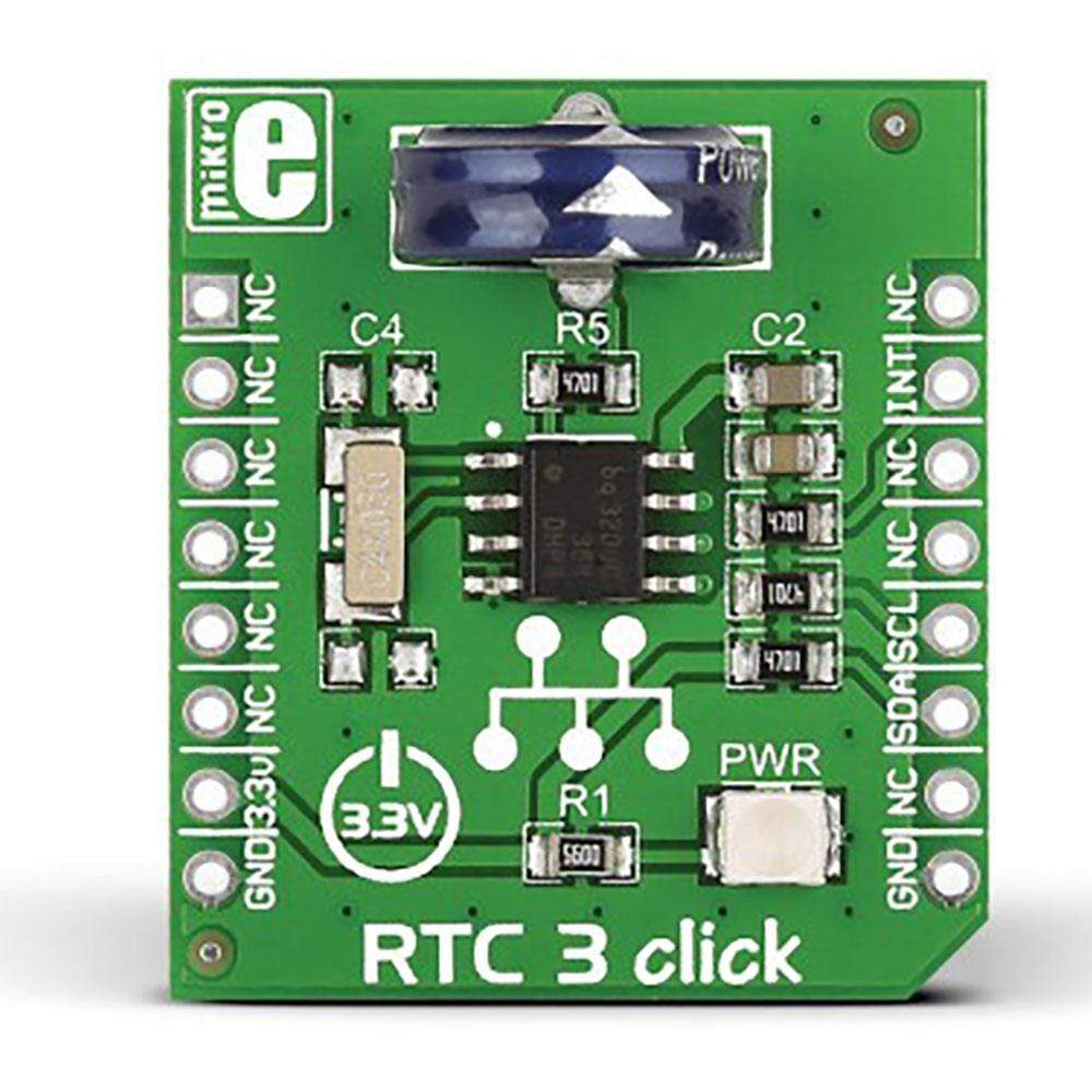 Mikroelektronika d.o.o. MIKROE-1839 RTC 3 Click Board - The Debug Store UK