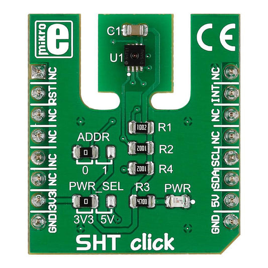 Mikroelektronika d.o.o. MIKROE-2101 SHT Click Board - The Debug Store UK