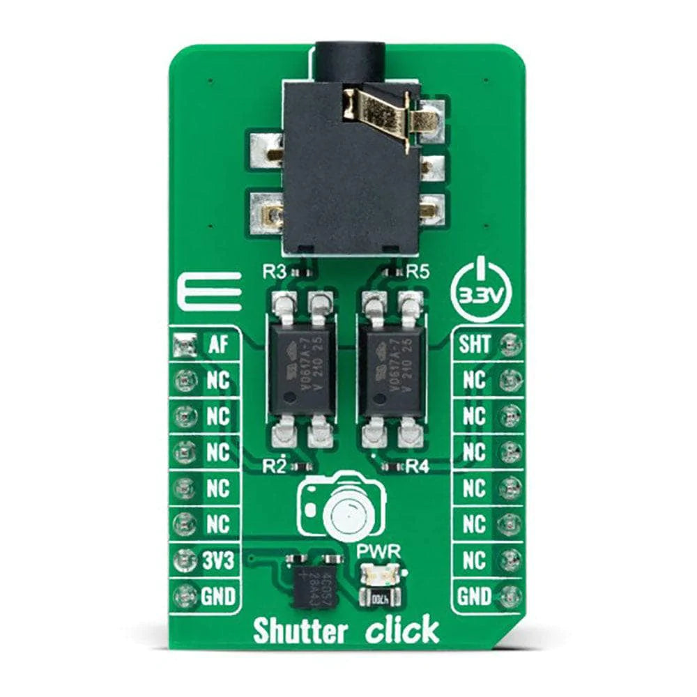 Mikroelektronika d.o.o. MIKROE-5493 Shutter Click Board - The Debug Store UK