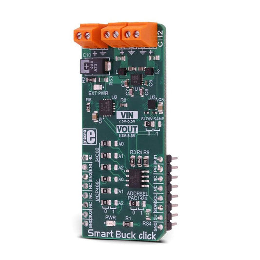 Mikroelektronika d.o.o. MIKROE-3113 Smart Buck Click Board - The Debug Store UK