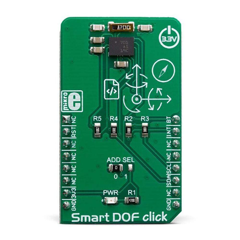 Mikroelektronika d.o.o. MIKROE-3457 Smart DOF Click Board - The Debug Store UK