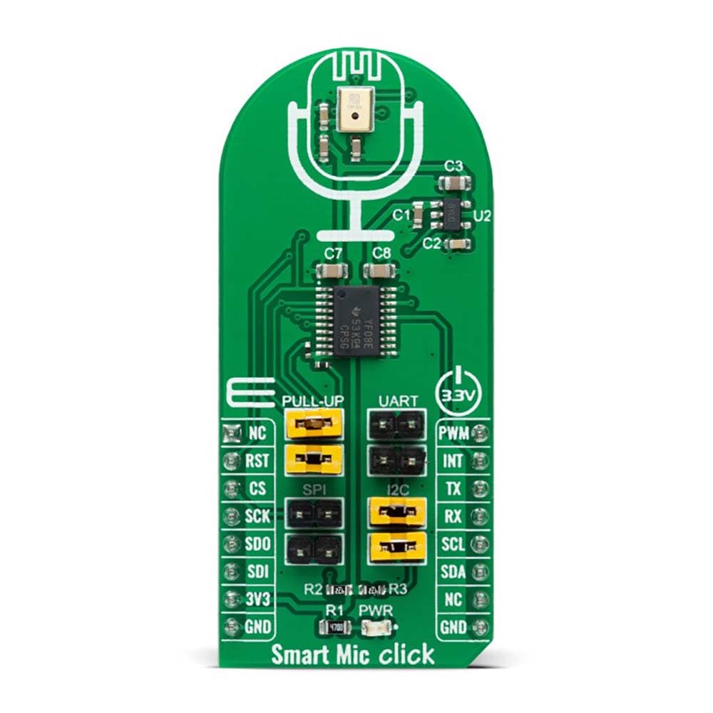 Mikroelektronika d.o.o. MIKROE-4158 Smart Mic Click Board - The Debug Store UK
