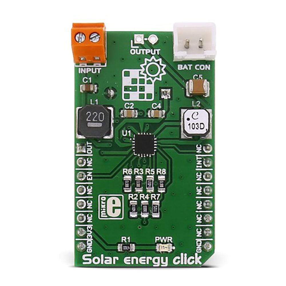 Mikroelektronika d.o.o. MIKROE-2814 Solar Energy Click Board - The Debug Store UK