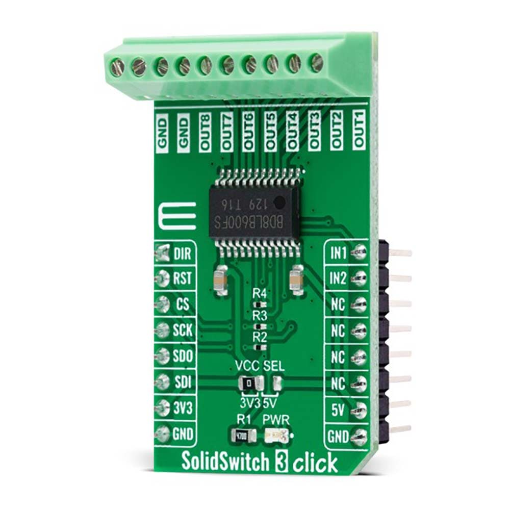 Mikroelektronika d.o.o. MIKROE-5079 SolidSwitch 3 Click Board - The Debug Store UK