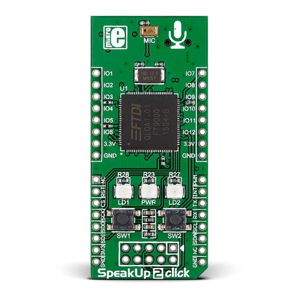 Mikroelektronika d.o.o. MIKROE-2375 SpeakUp 2 Click Board - The Debug Store UK