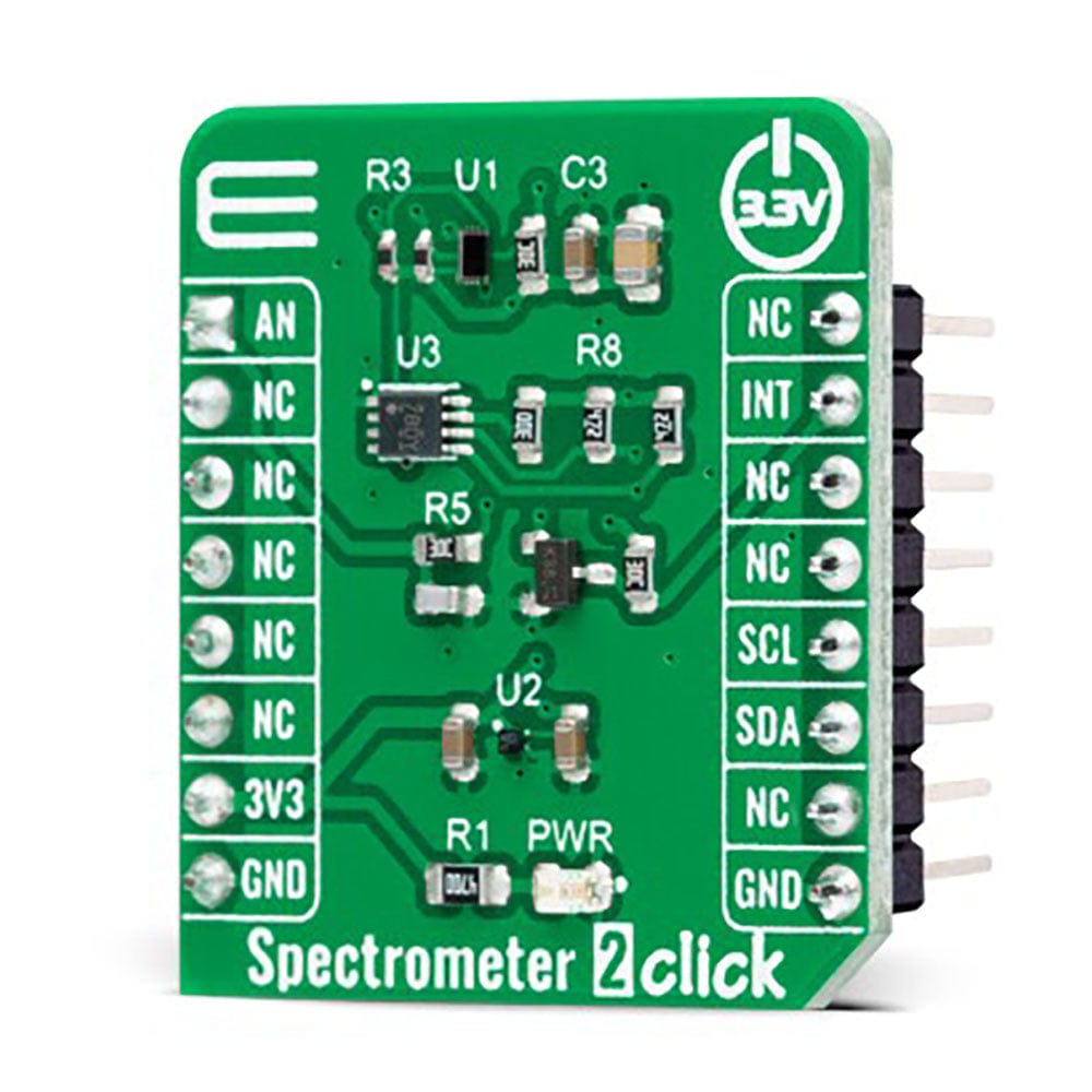 Mikroelektronika d.o.o. MIKROE-5167 Spectrometer 2 Click Board - The Debug Store UK