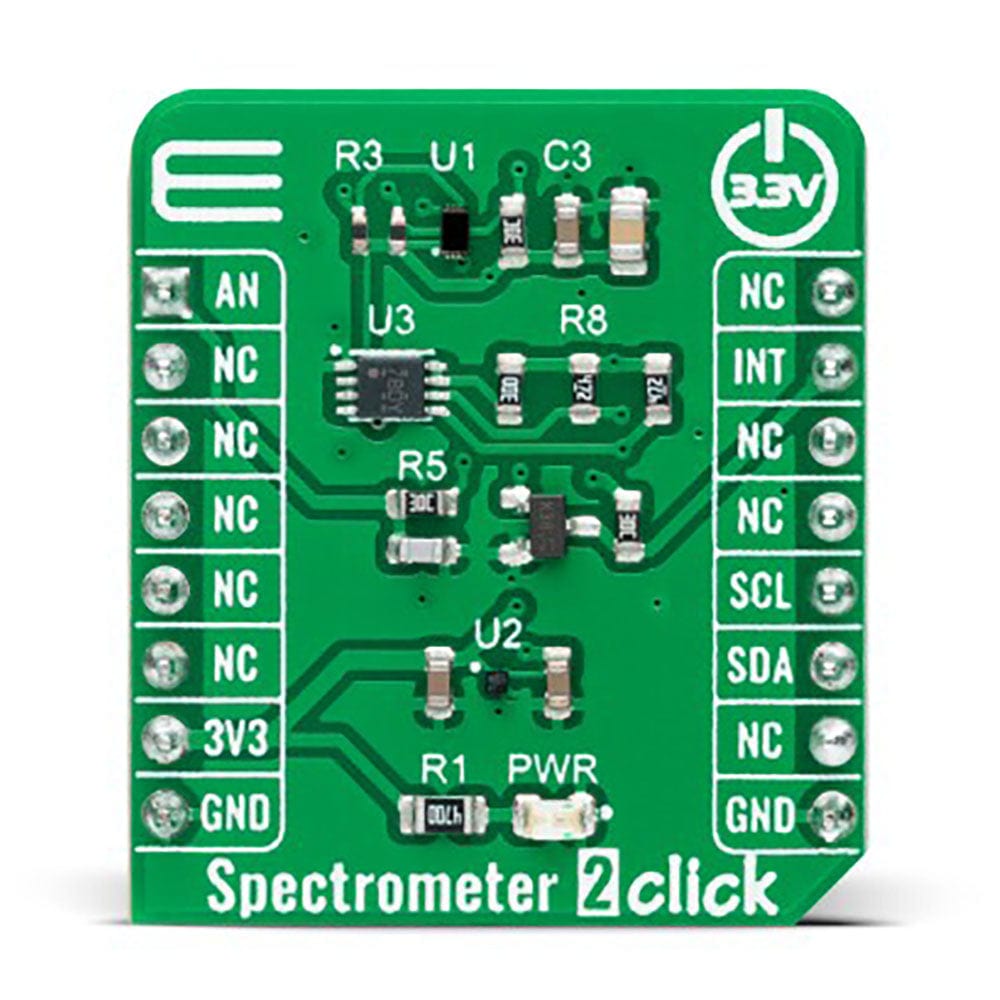 Mikroelektronika d.o.o. MIKROE-5167 Spectrometer 2 Click Board - The Debug Store UK