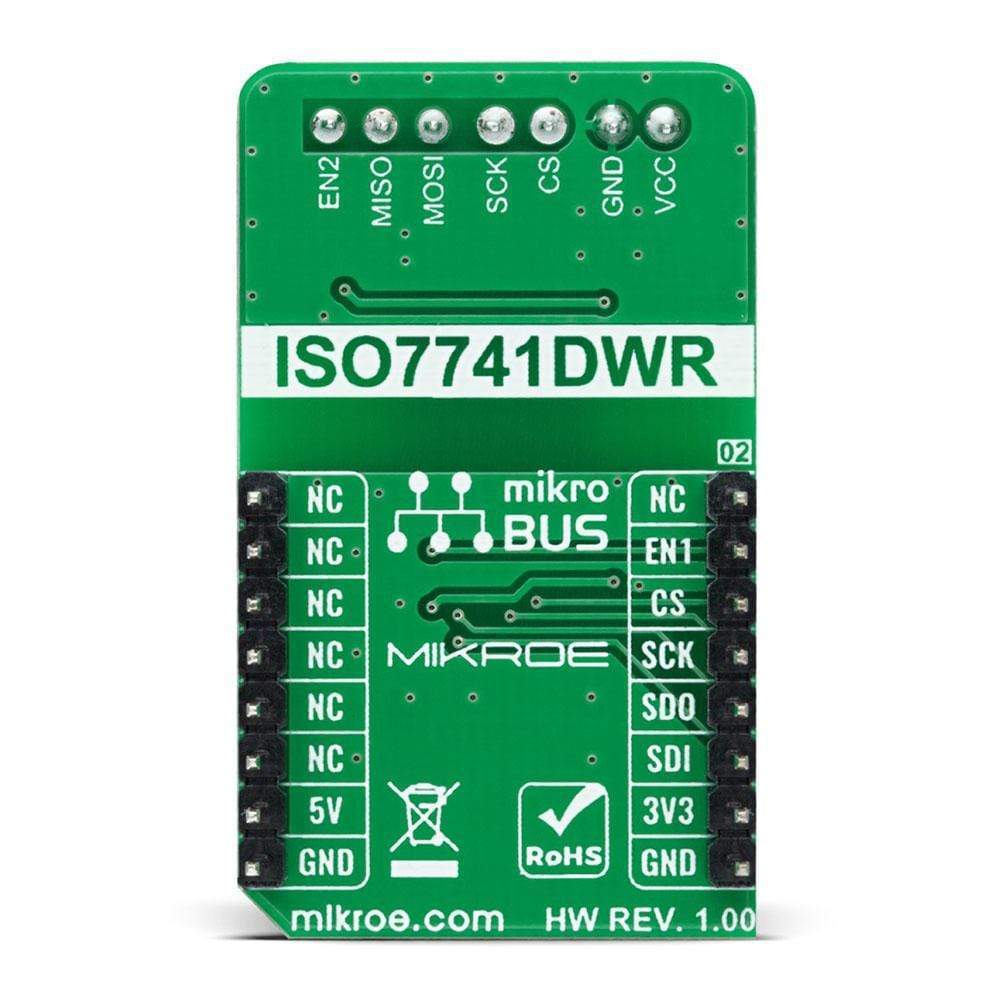 Mikroelektronika d.o.o. MIKROE-4415 SPI Isolator 2 Click Board - The Debug Store UK