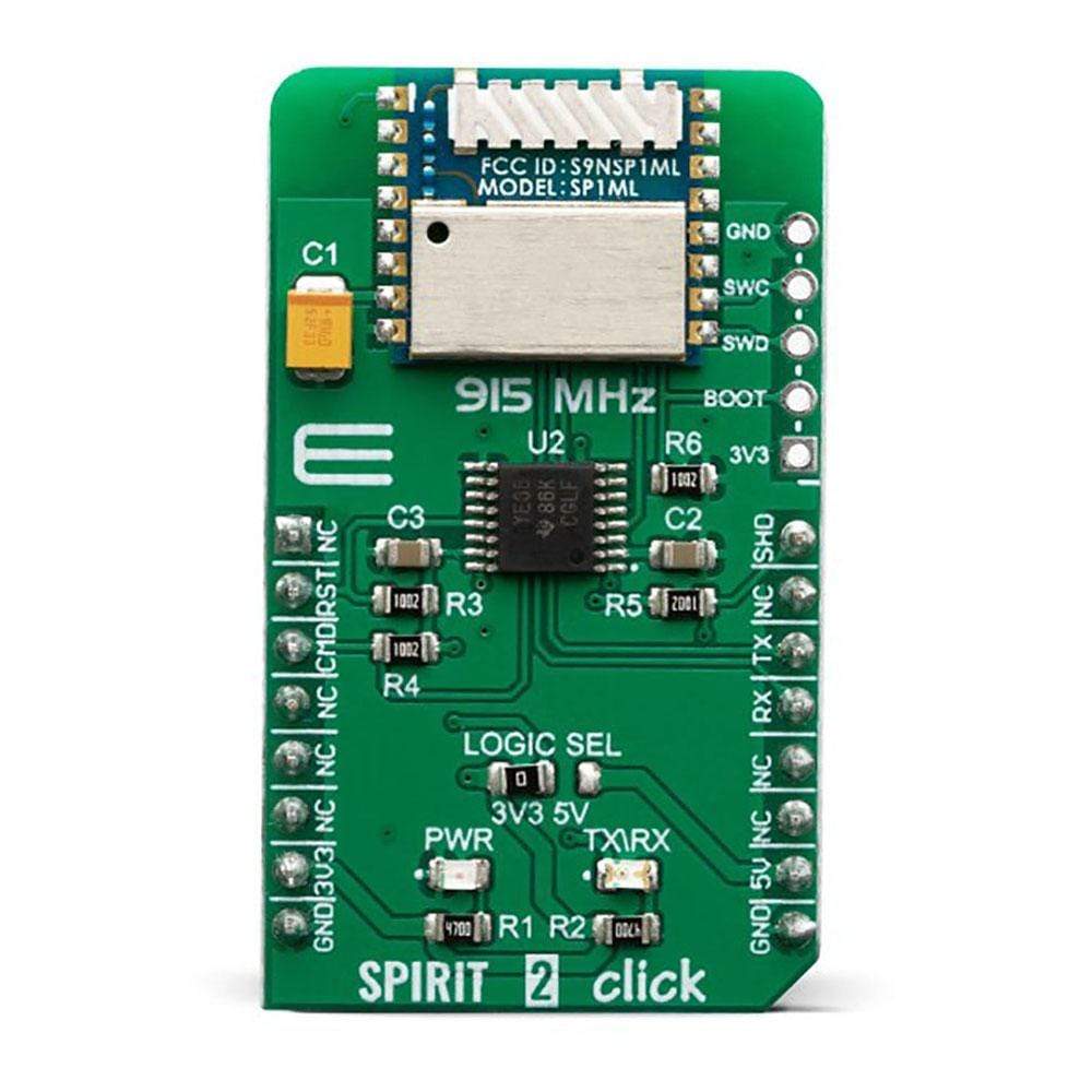 Mikroelektronika d.o.o. MIKROE-3598 Spirit 2 Click Board (USA) - The Debug Store UK