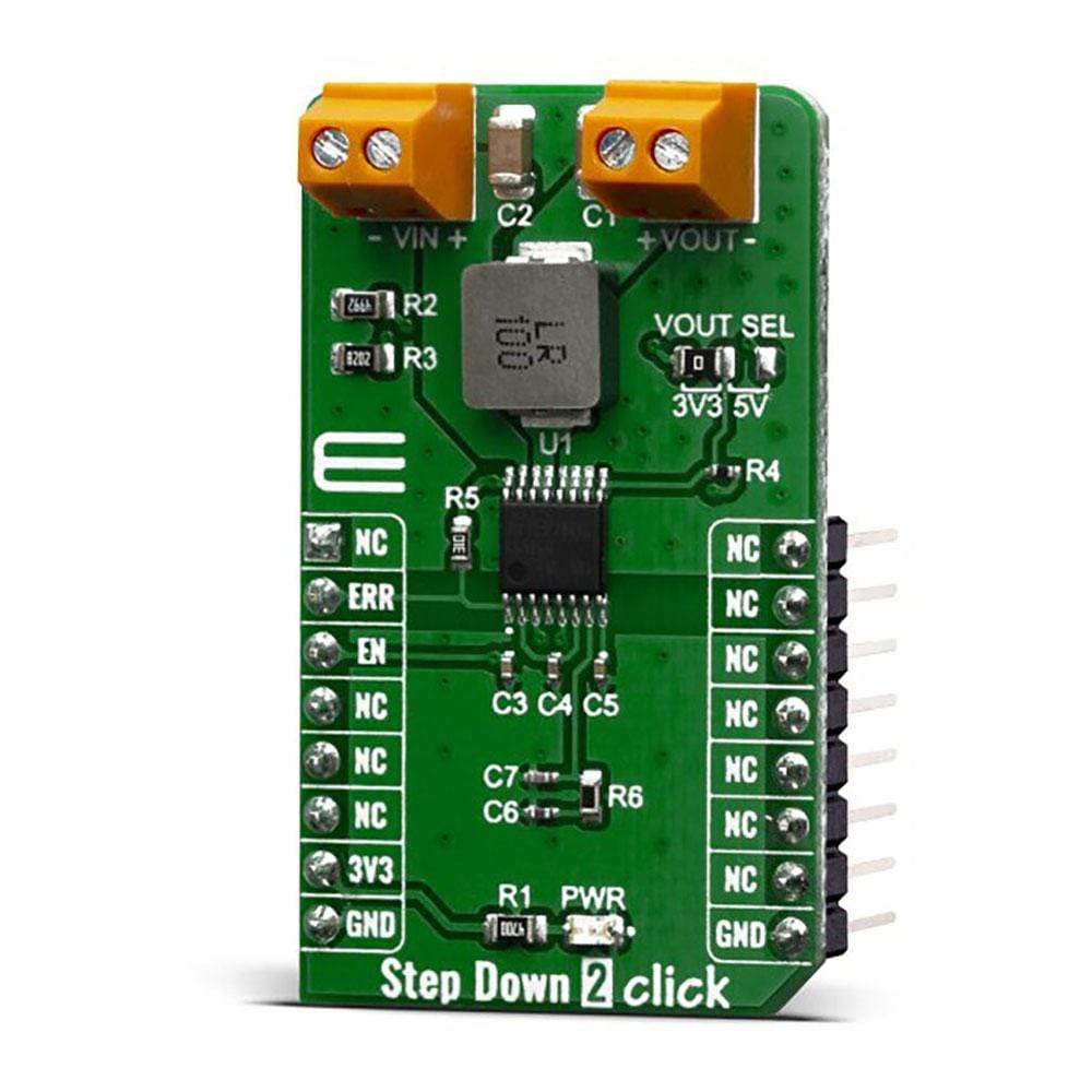 Mikroelektronika d.o.o. MIKROE-3895 Step Down 2 Click Board - The Debug Store UK