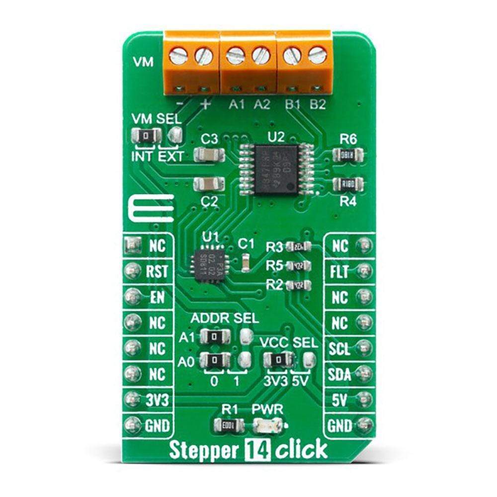 Mikroelektronika d.o.o. MIKROE-4125 Stepper 14 Click Board - The Debug Store UK