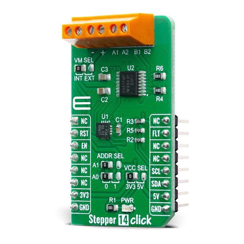 Mikroelektronika d.o.o. MIKROE-4125 Stepper 14 Click Board - The Debug Store UK