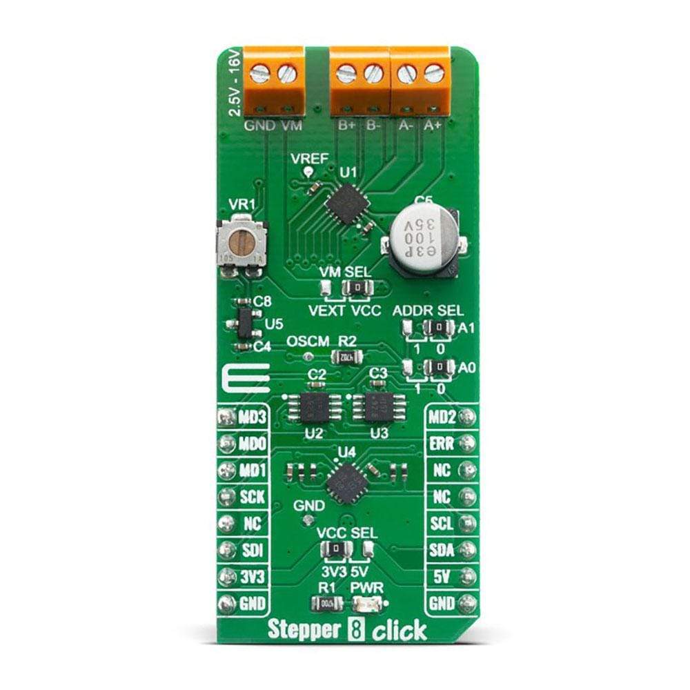 Mikroelektronika d.o.o. MIKROE-4157 Stepper 8 Click Board - The Debug Store UK