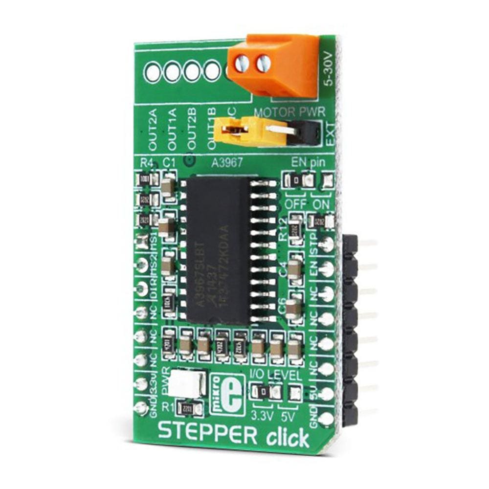 Mikroelektronika d.o.o. MIKROE-1528 Stepper Click Board - The Debug Store UK