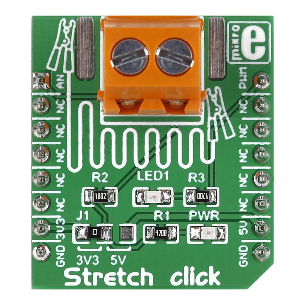 Mikroelektronika d.o.o. MIKROE-2064 Stretch Click Board - The Debug Store UK