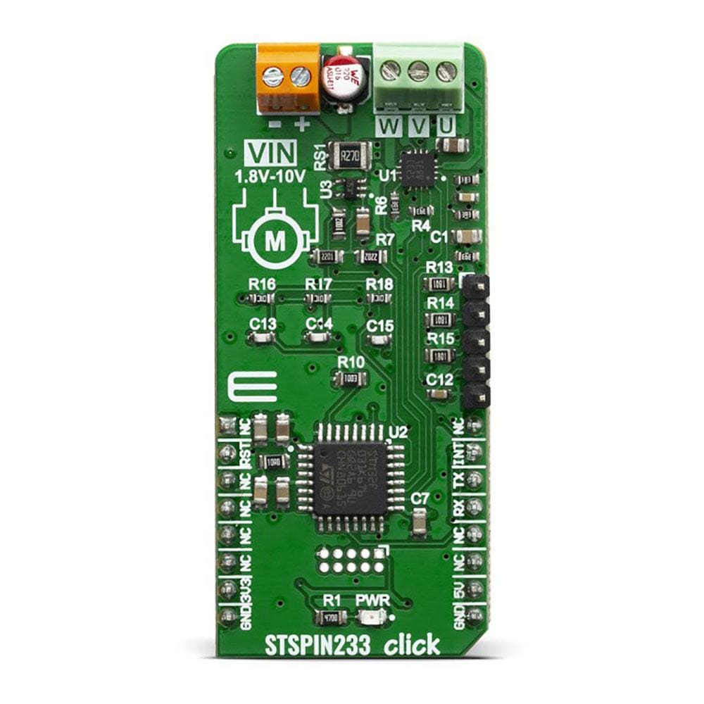 Mikroelektronika d.o.o. MIKROE-3546 STSPIN233 Click Board - The Debug Store UK