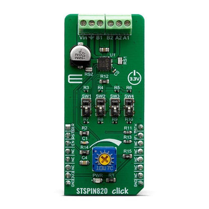 Mikroelektronika d.o.o. MIKROE-3544 STSPIN820 Click Board - The Debug Store UK